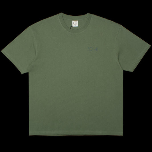 Polar Skate Co. | Stroke Logo T-Shirt Color : Jade Green / Dark Green