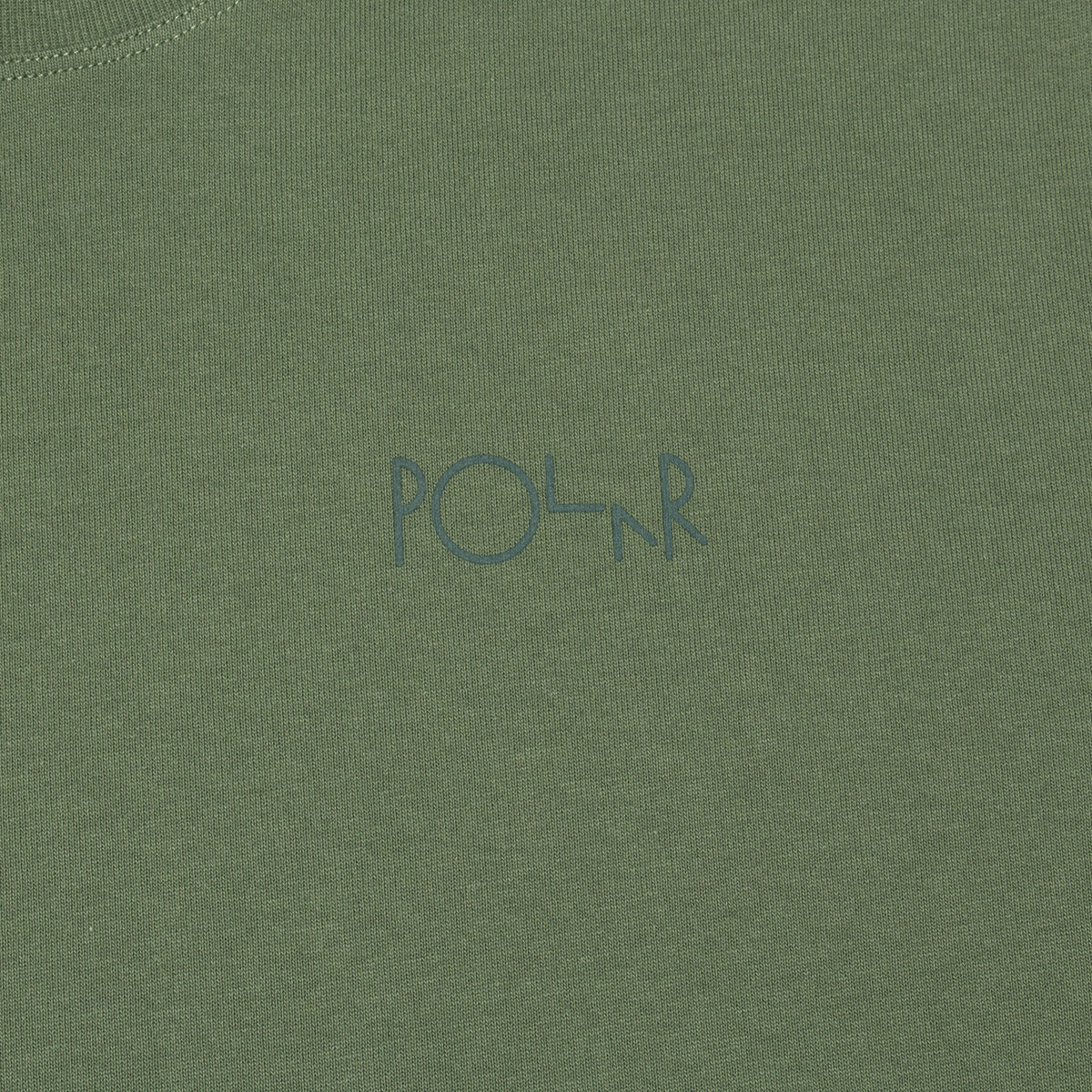 Polar Skate Co. | Stroke Logo T-Shirt Color : Jade Green / Dark Green