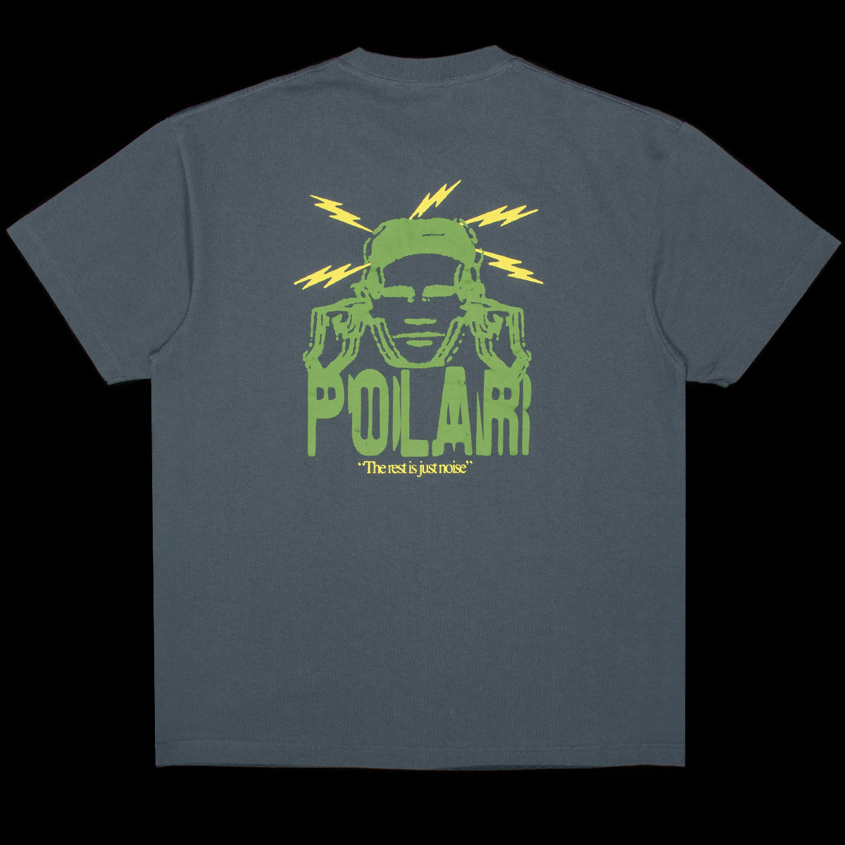 Polar Skate Co. - Noise T-Shirt
Color : Grey Blue