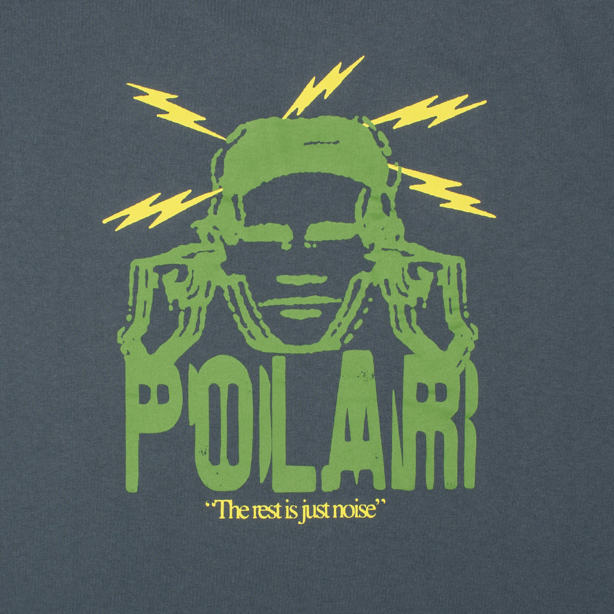 Polar Skate Co. - Noise T-Shirt
Color : Grey Blue