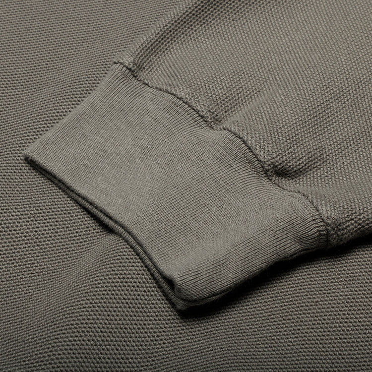 Polar Skate Co. - Half Zip L/S Pique Shirt
Color : Grey