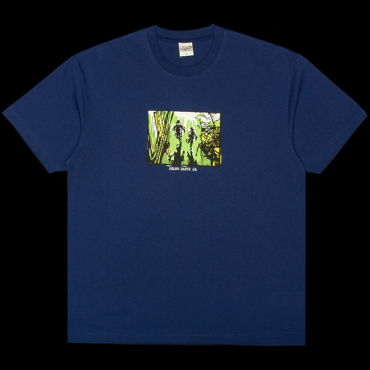 Polar Skate Co. - Running T-Shirt
Color : Deep Royal Blue