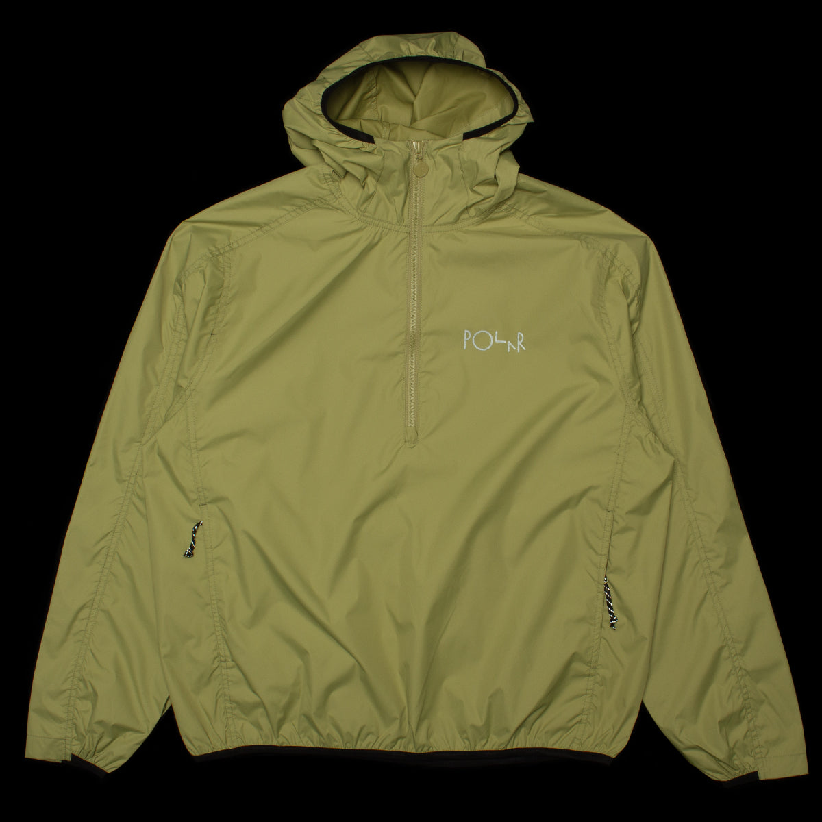 Polar Skate Co. | Packable Anorak Jacket Color : Dirty Green