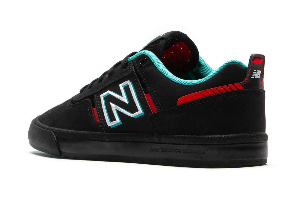 New Balance Numeric | 306 Style # NM306RNR Color : Black / Teal / Red