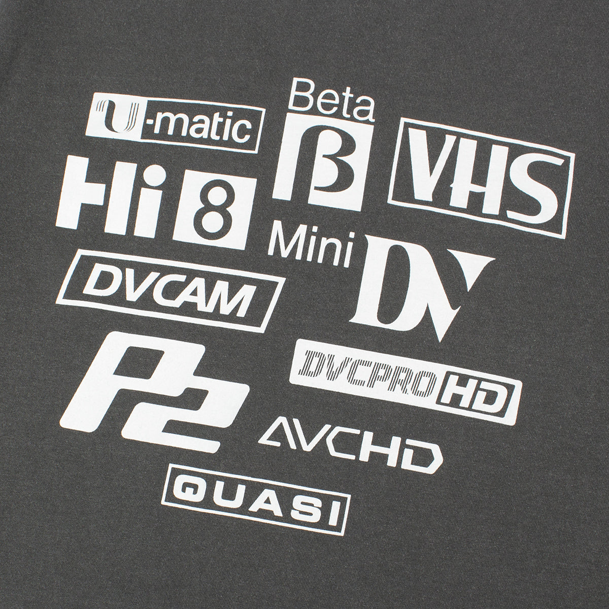 Quasi - Formats T-Shirt
Color : Black