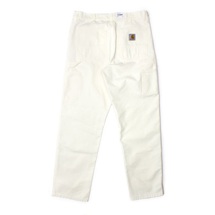Carhartt WIP | Double Knee Pant Style # I031501-D606 Color : Wax (Stone Washed)