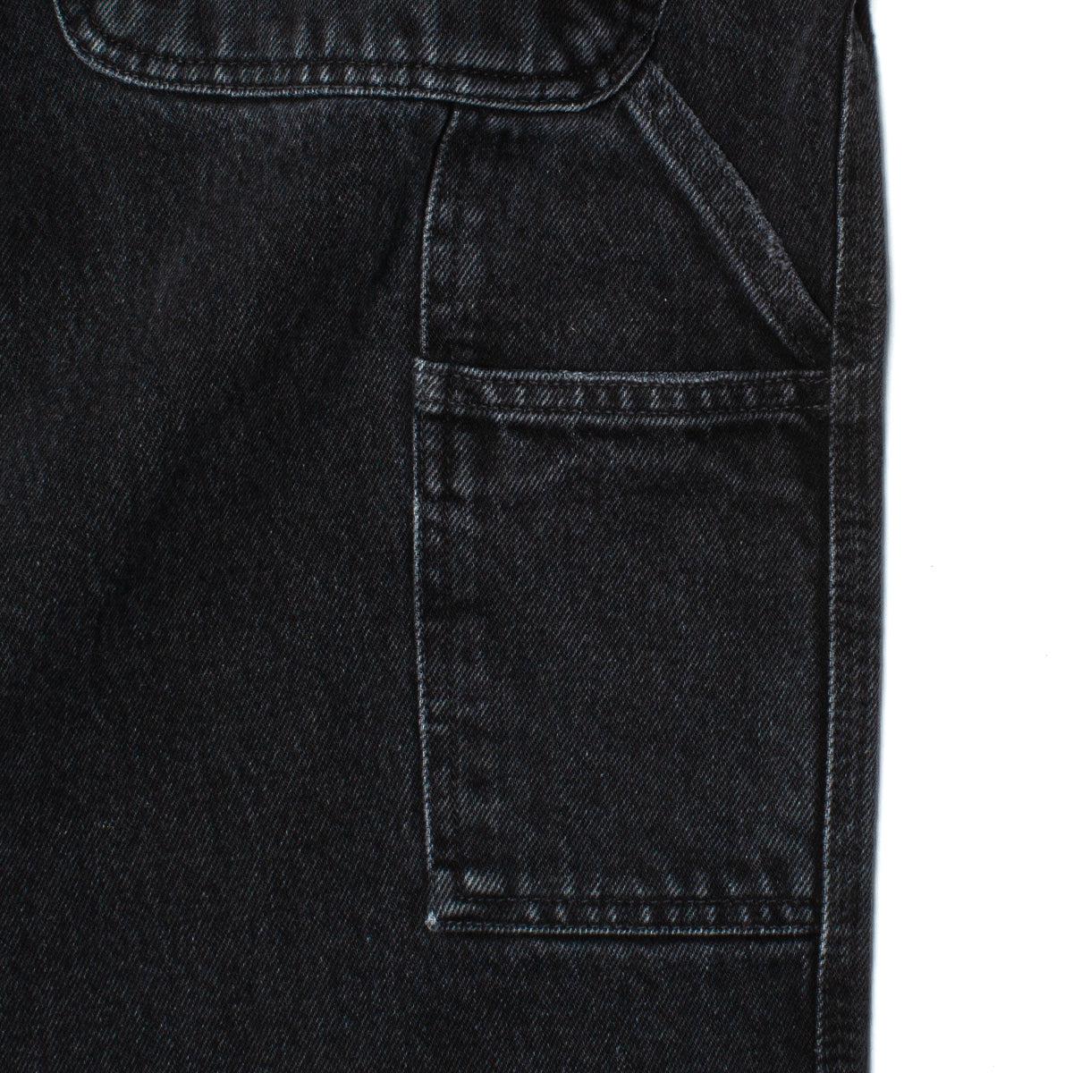 Carhartt WIP | Single Knee Pant Style # I032024-8906 Color : Black (Stone Washed)
