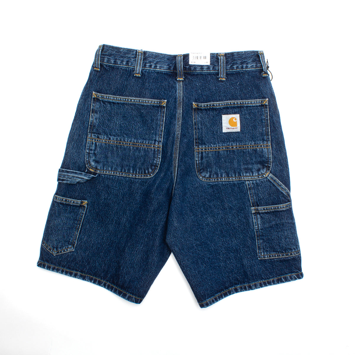 Carhartt WIP | Single Knee Short Style # I032026-0106 Color : Blue (Stone Washed)