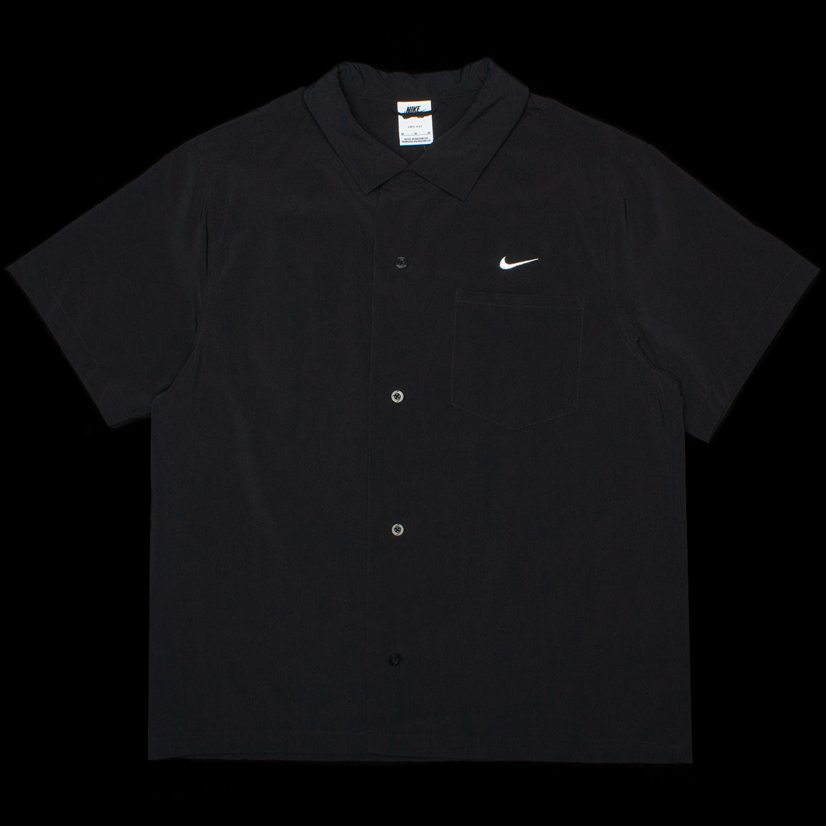 Nike SB | Bowling Shirt Style # DV9073-010 Color : Black