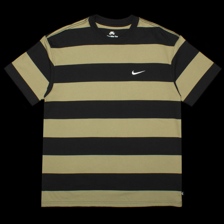 Nike SB | Stripe T-Shirt Style # FB8150-276 Color : Neutral Olive / Black