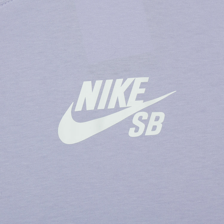 Nike SB Logo T-Shirt Style # DC7817-536 Color : Oxygen Purple