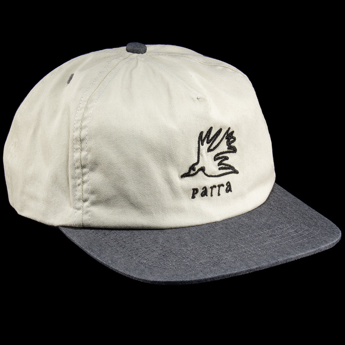 by Parra - Yarn Bird 5 Panel Hat
Color : Off White