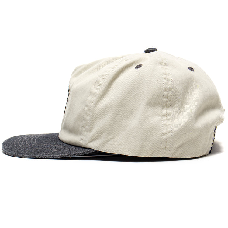 by Parra - Yarn Bird 5 Panel Hat
Color : Off White