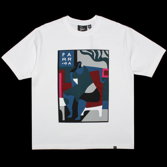 by Parra - Leaving Now T-Shirt
Color : White