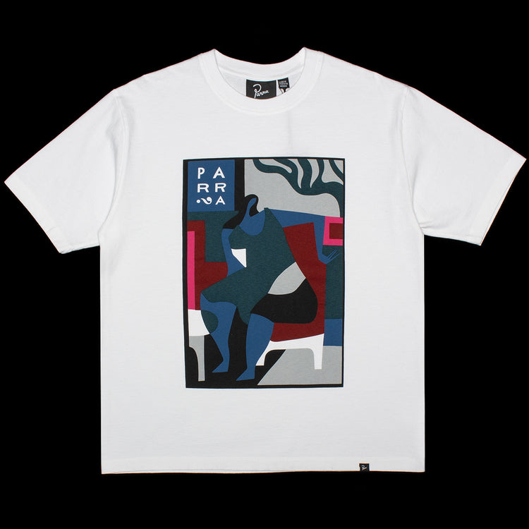 by Parra - Leaving Now T-Shirt
Color : White