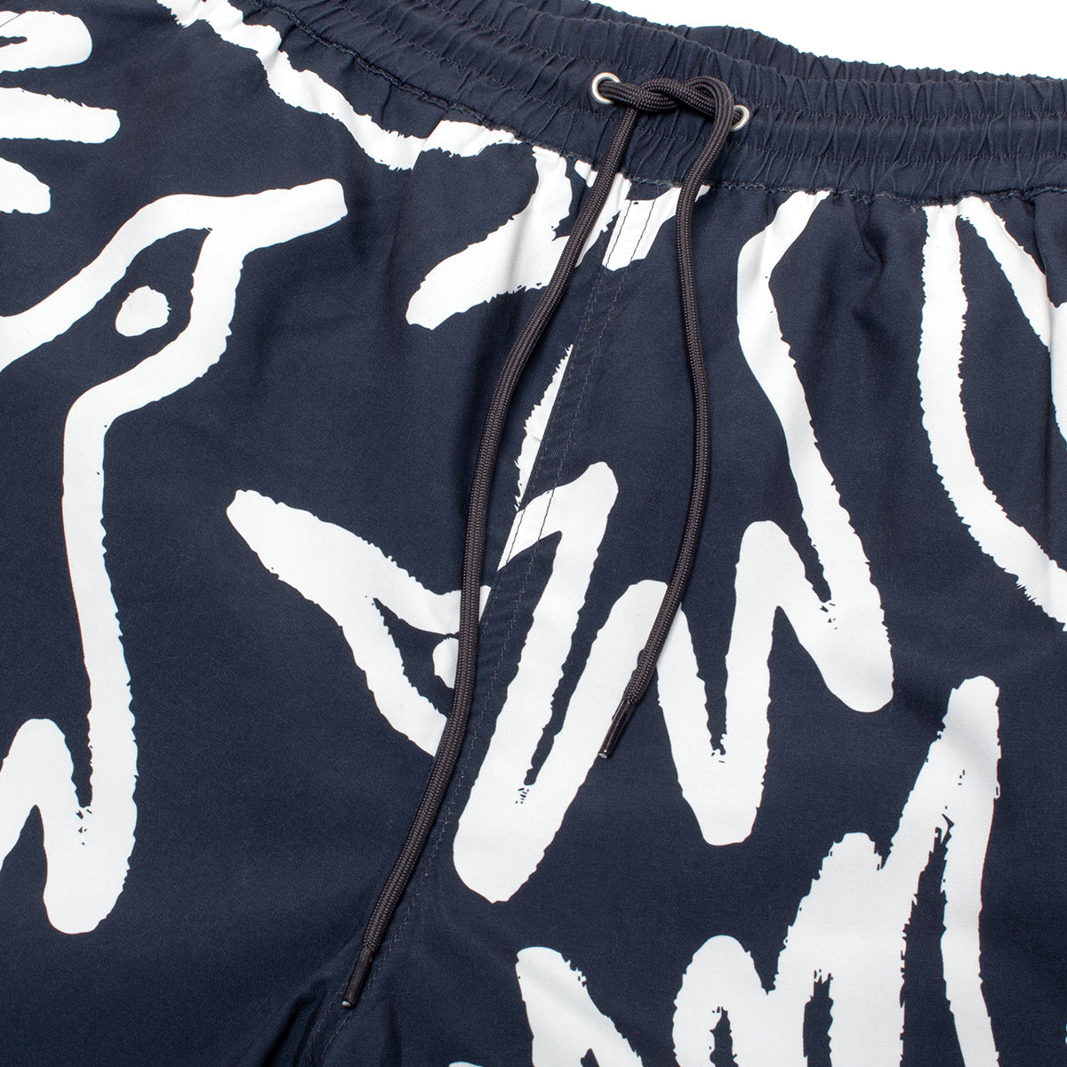 by Parra - Birds Fly Free Swim Shorts
Color : Black
