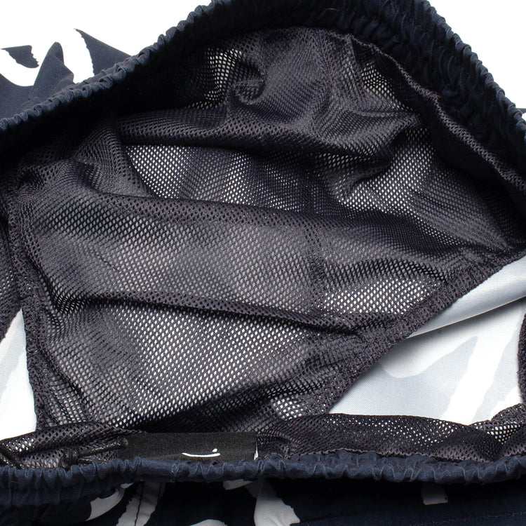 by Parra - Birds Fly Free Swim Shorts
Color : Black