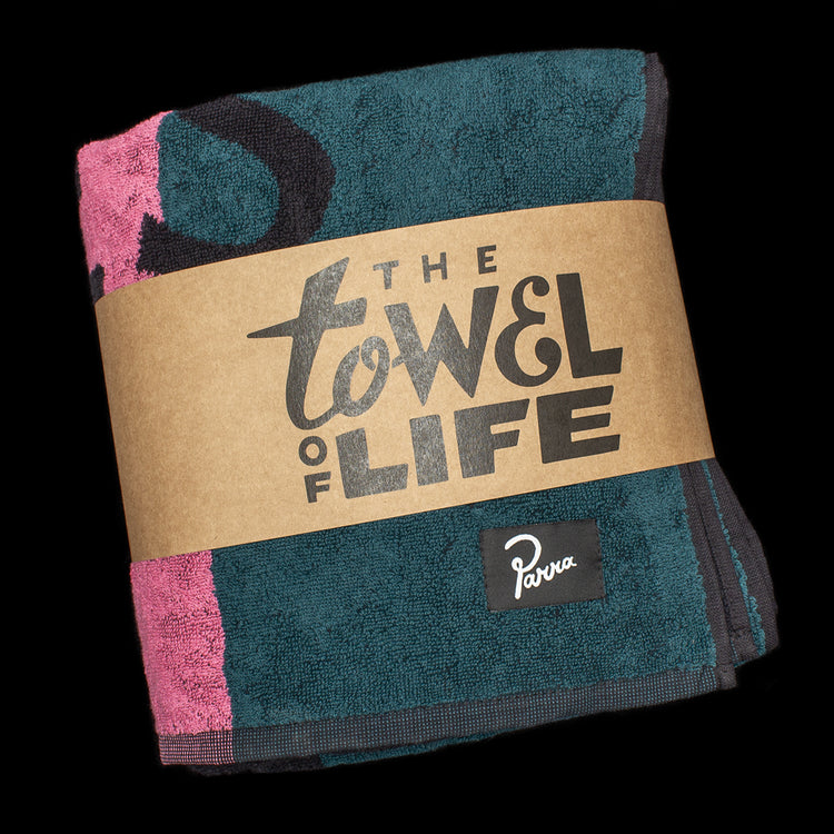 by Parra - Nope Und Nopes Beach Towel
Color : Mallard Green
