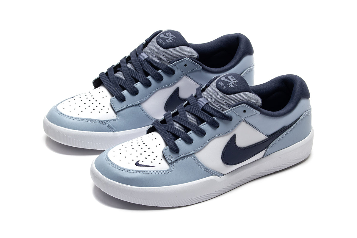 Nike SB | Force 58 Premium Style # HJ3489-141 Color : White / Thunder Blue / Ashen Slate