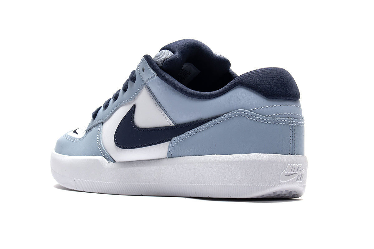 Nike SB | Force 58 Premium Style # HJ3489-141 Color : White / Thunder Blue / Ashen Slate