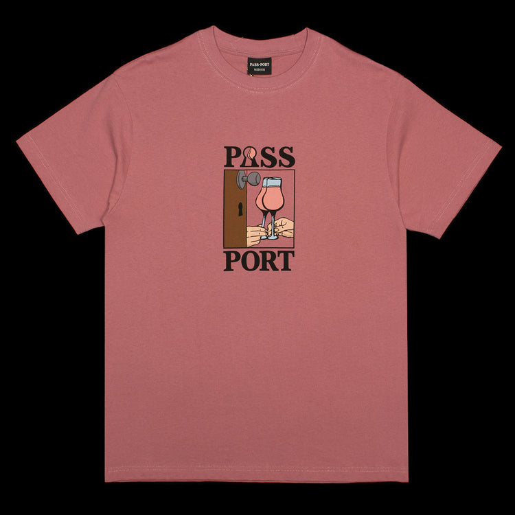 Passport | What U Think U Saw T-Shirt Color : Washed Berry