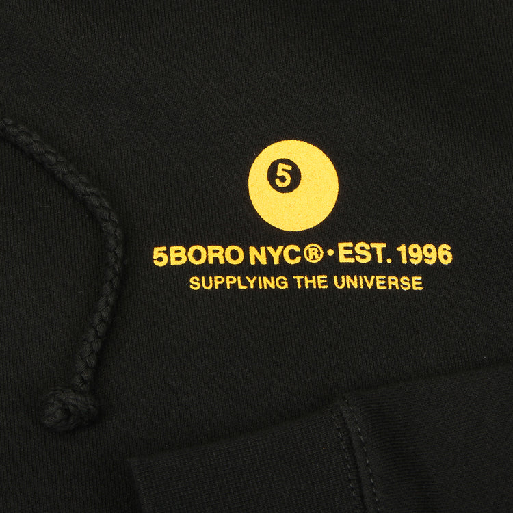 5Boro - 5Ball Dragon Hoodie
Color : Black / Yellow