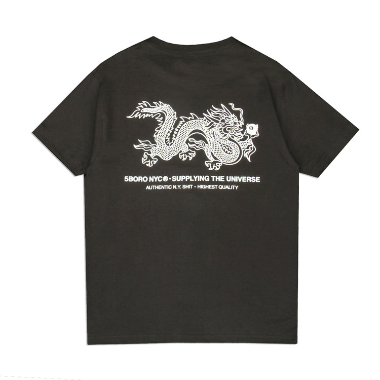 5Boro - 5Ball Dragon T-Shirt
Color : Black / White