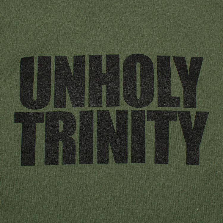 Fucking Awesome | Unholy Trinity Crewneck Color : Army Green