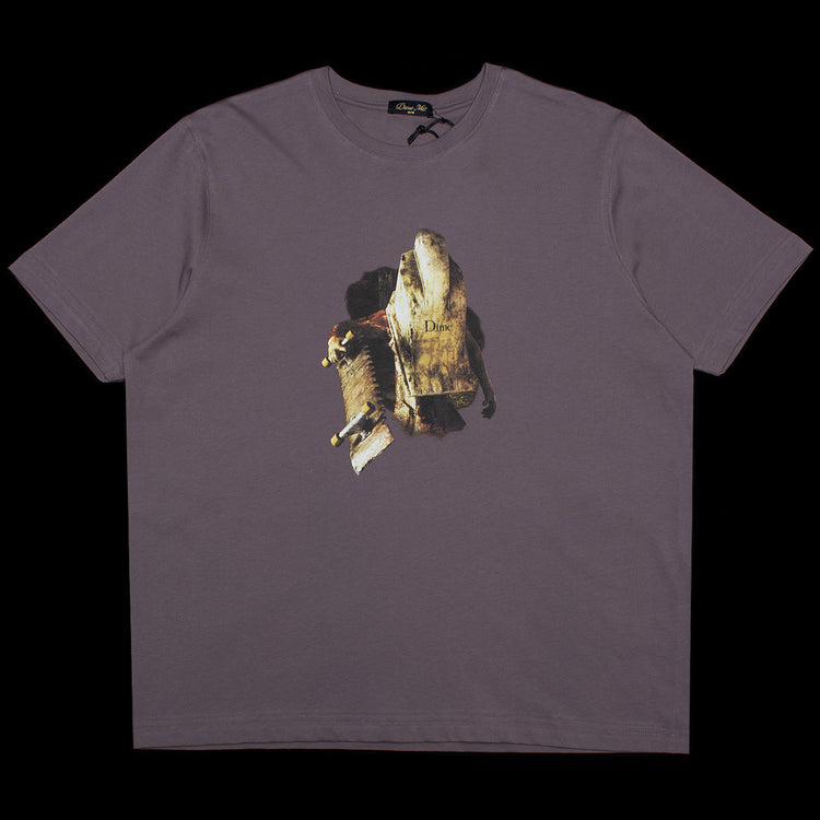 Dime - Rollin Head T-Shirt
Color : Charcoal Grape