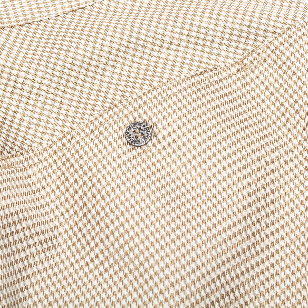 Dime - Baggy Houndstooth Shorts
Color : Beige
