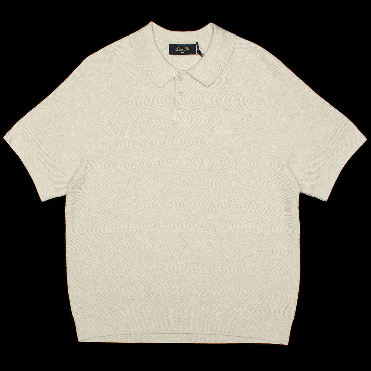Dime - Cable Knit Polo
Color : Oatmeal