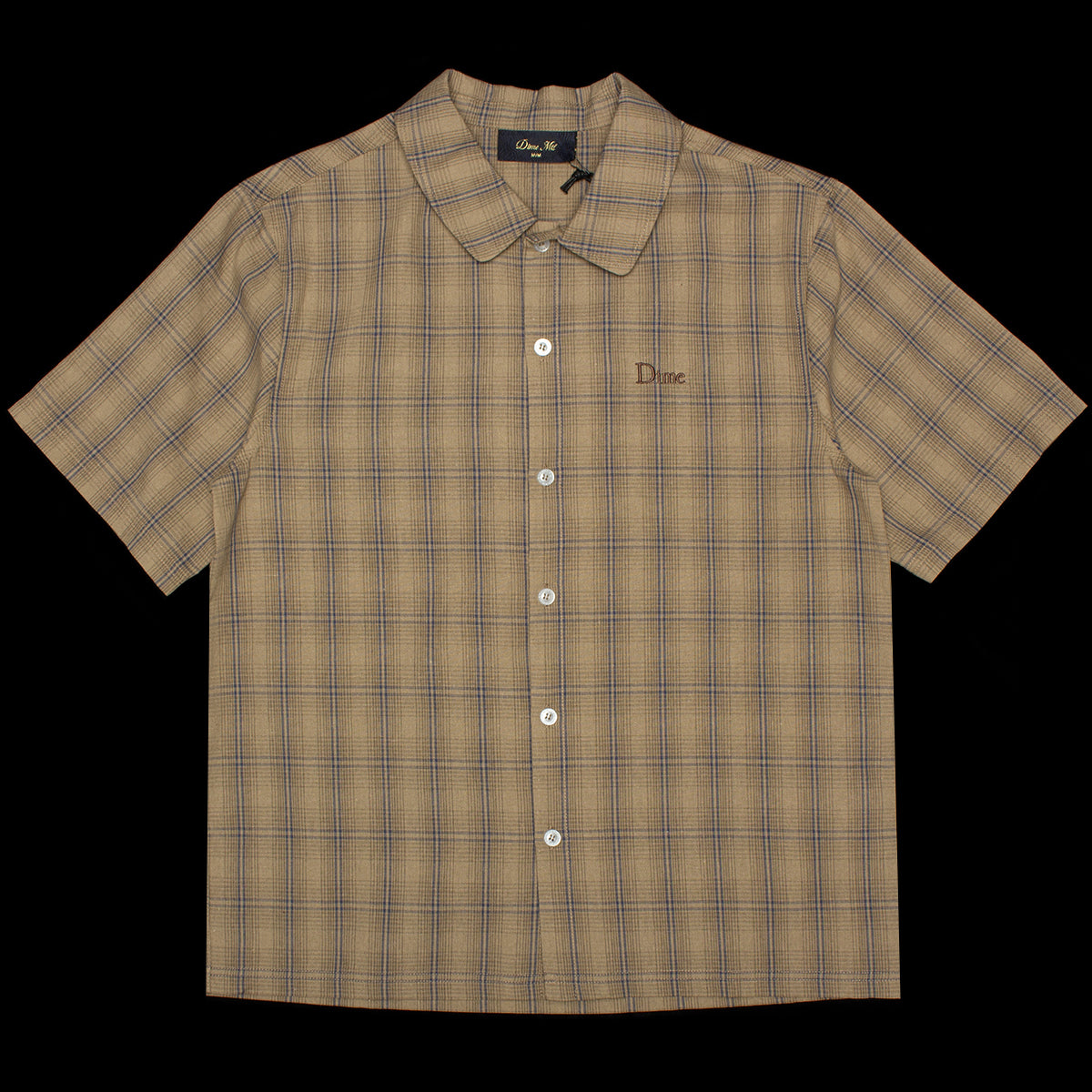 Dime - Plaid Button Up Shirt
Color : Brown