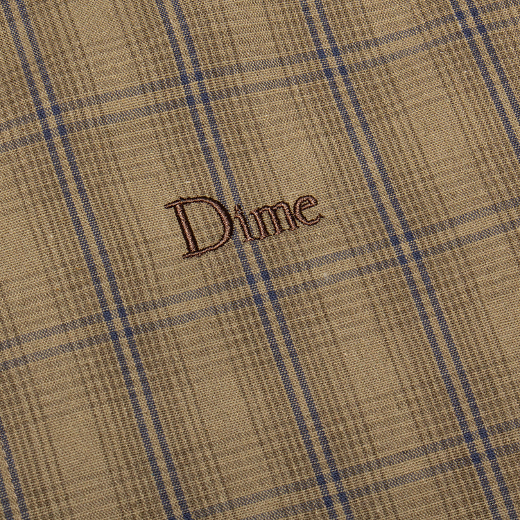 Dime - Plaid Button Up Shirt
Color : Brown
