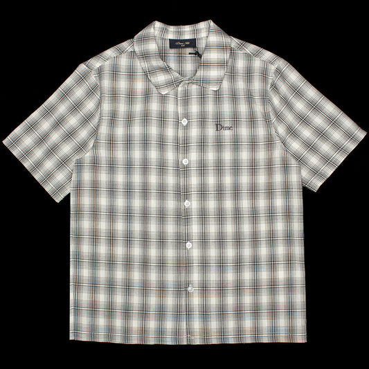 Dime - Plaid Button Up Shirt
Color : Gray