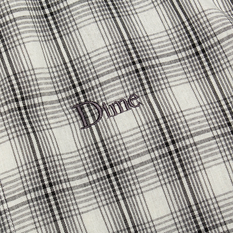 Dime - Plaid Button Up Shirt
Color : Gray