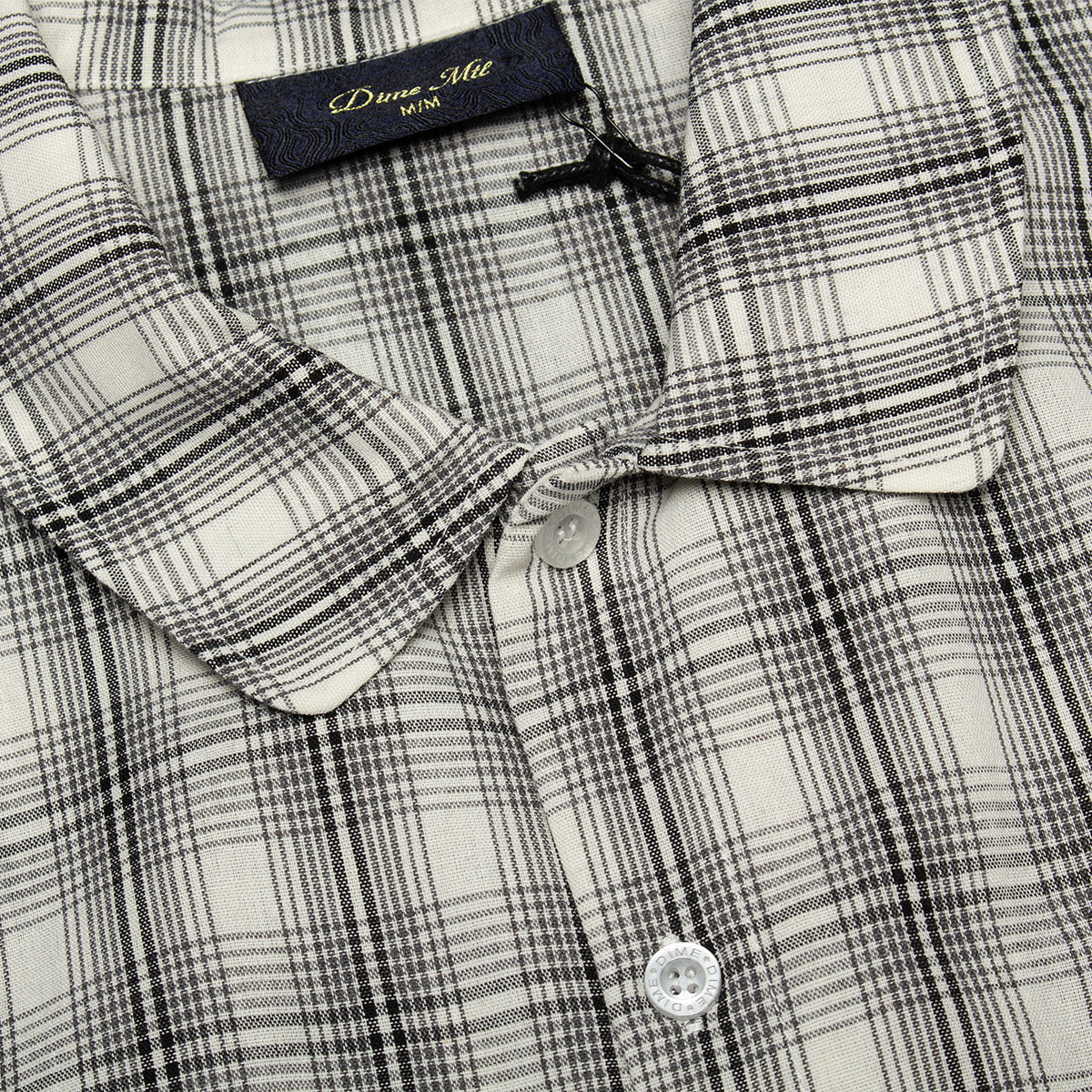 Dime - Plaid Button Up Shirt
Color : Gray