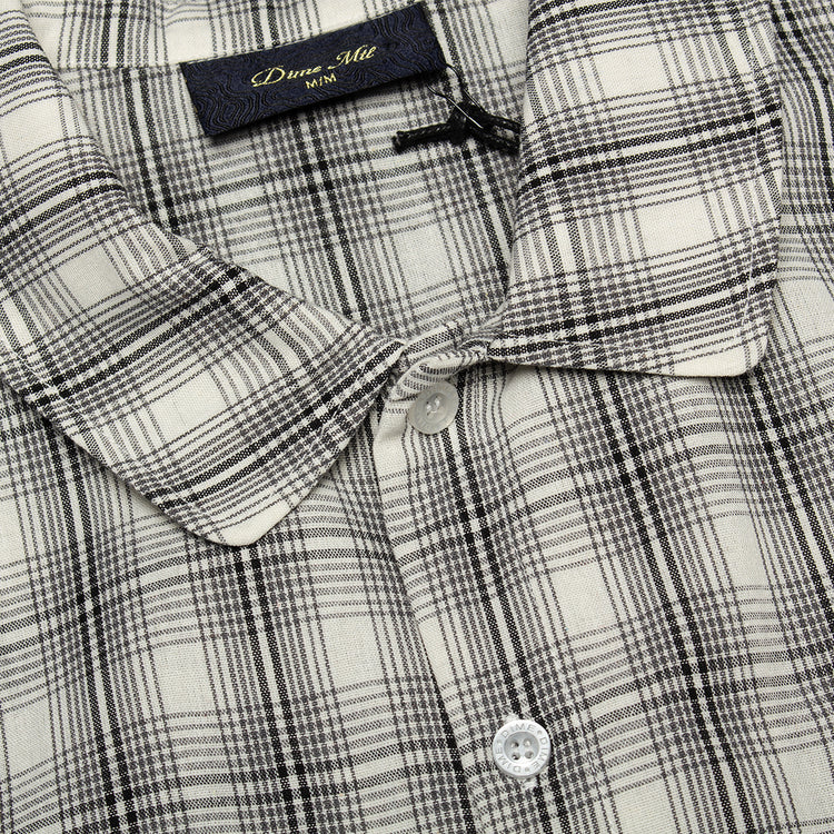 Dime - Plaid Button Up Shirt
Color : Gray