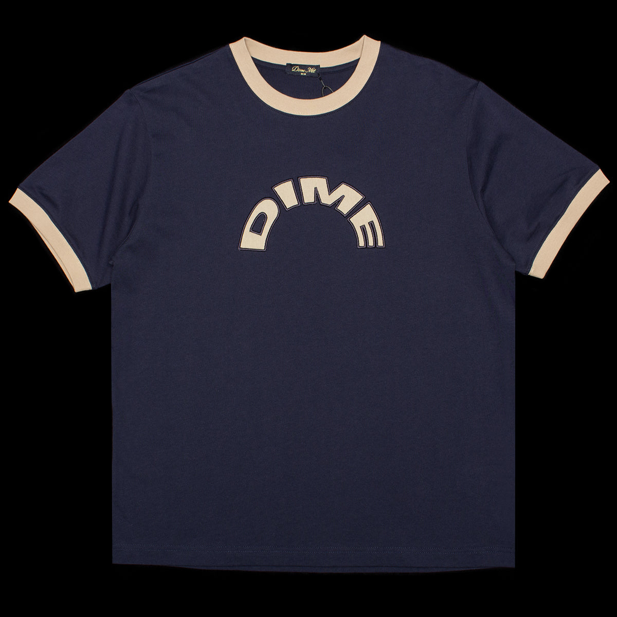 Dime - Arch Ringer T-Shirt
Color : Navy