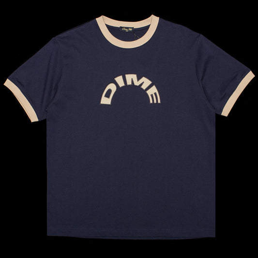 Dime - Arch Ringer T-Shirt
Color : Navy