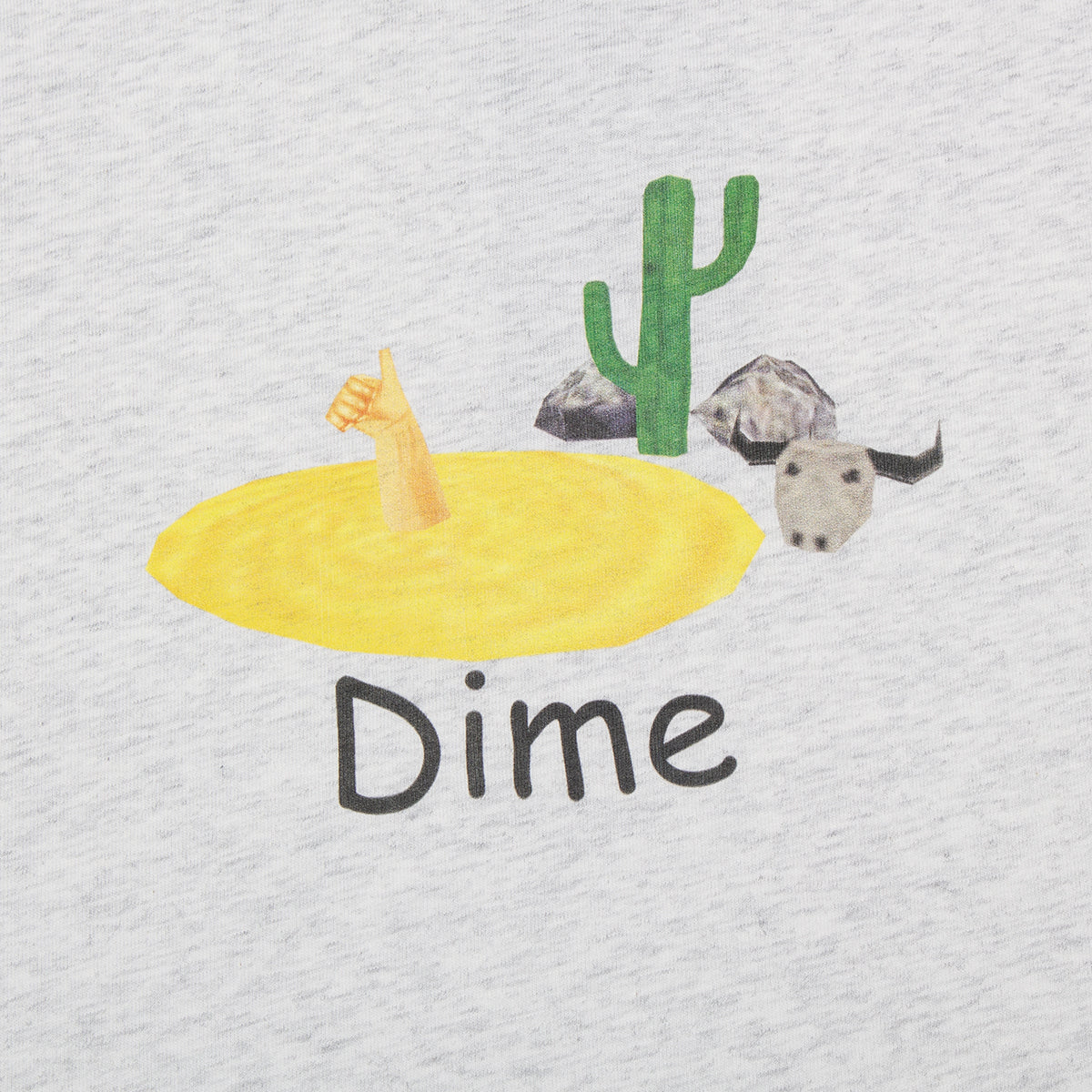 Dime - Quicksand T-Shirt
Color : Ash