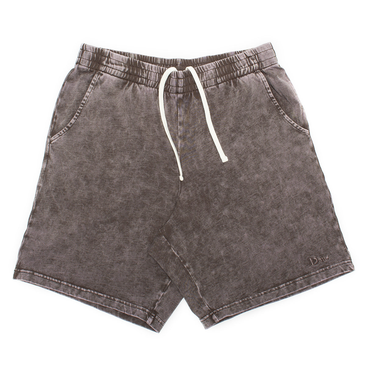 Dime - Classic Jersey Sweatshorts
Color : Brown Washed