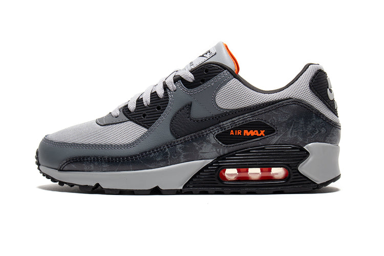 Nike - Air Max 90 Premium
Style # IQ0172-900
Color : Multi Color / Black / Smoke Grey