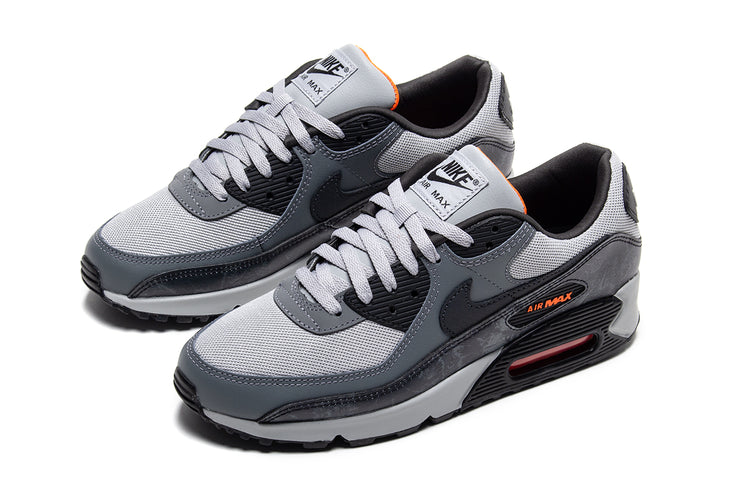 Nike - Air Max 90 Premium
Style # IQ0172-900
Color : Multi Color / Black / Smoke Grey