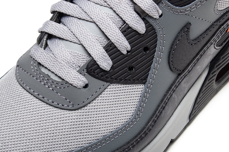 Nike - Air Max 90 Premium
Style # IQ0172-900
Color : Multi Color / Black / Smoke Grey