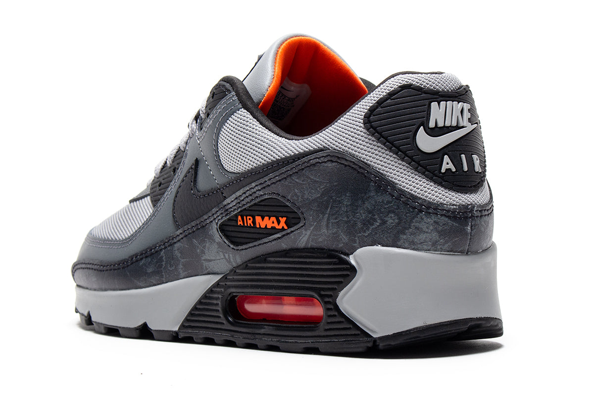 Nike - Air Max 90 Premium
Style # IQ0172-900
Color : Multi Color / Black / Smoke Grey