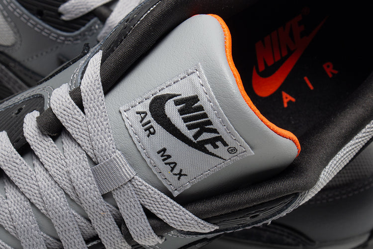 Nike - Air Max 90 Premium
Style # IQ0172-900
Color : Multi Color / Black / Smoke Grey