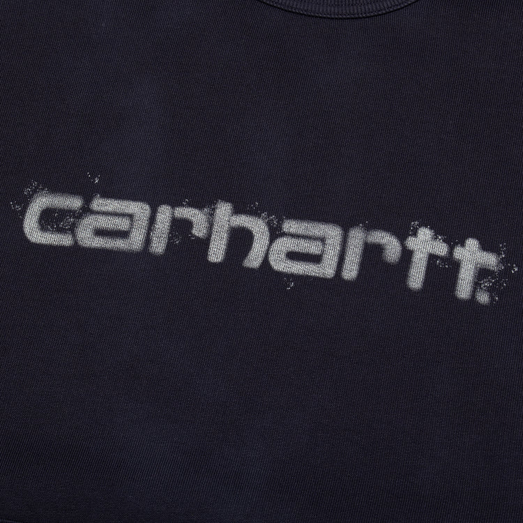Carhartt WIP - Painter Sweatshirt
Style # I036899-1C
Color : Dark Navy (Destroy Wash Splatter)