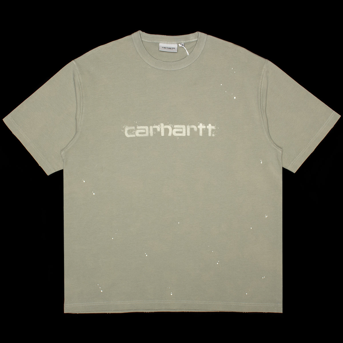 Carhartt WIP - Painter T-Shirt
Style # I036853-3RF
Color : Shady Green (Destroy Wash Splatter)