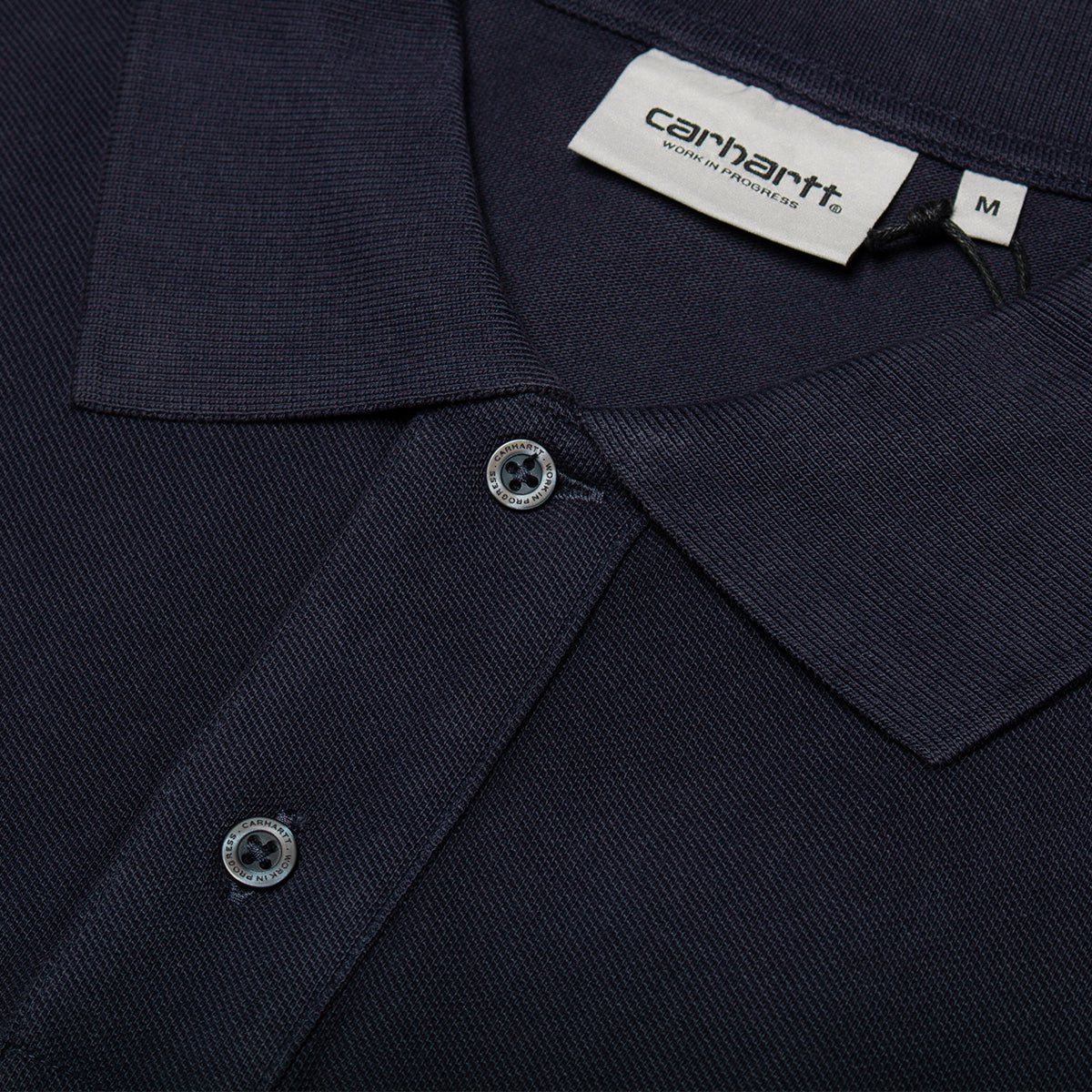 Carhartt WIP - Painter Polo
Style # I036856-1C
Color : Dark Navy (Destroy Wash Splatter)