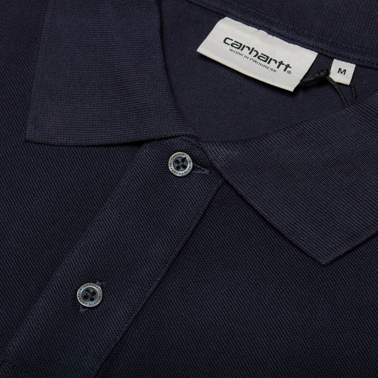 Carhartt WIP - Painter Polo
Style # I036856-1C
Color : Dark Navy (Destroy Wash Splatter)